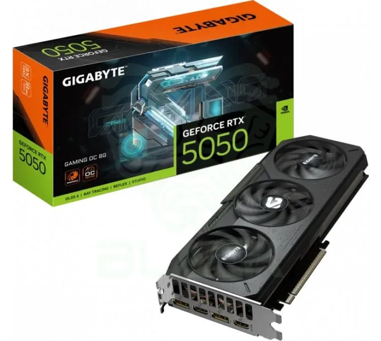 PLACA DE VIDEO GIGABYTE GEFORCE RTX 5050 8GB GAMING OC