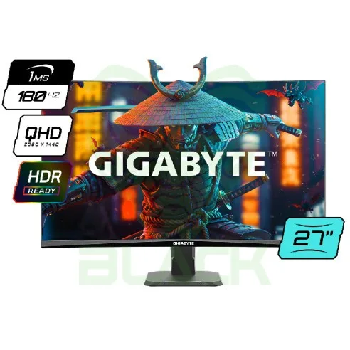MONITOR GAMER GIGABYTE 27" GS27QCA 180HZ 1MS QHD