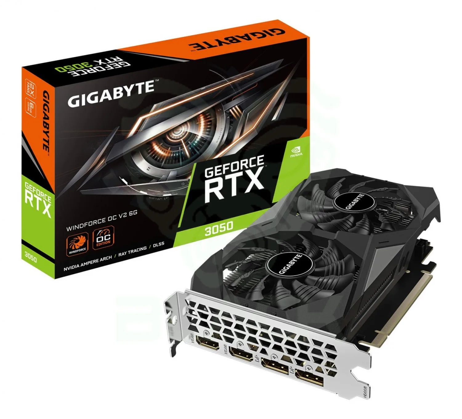 PLACA DE VIDEO GIGABYTE RTX 3050 GDDR6 6GB