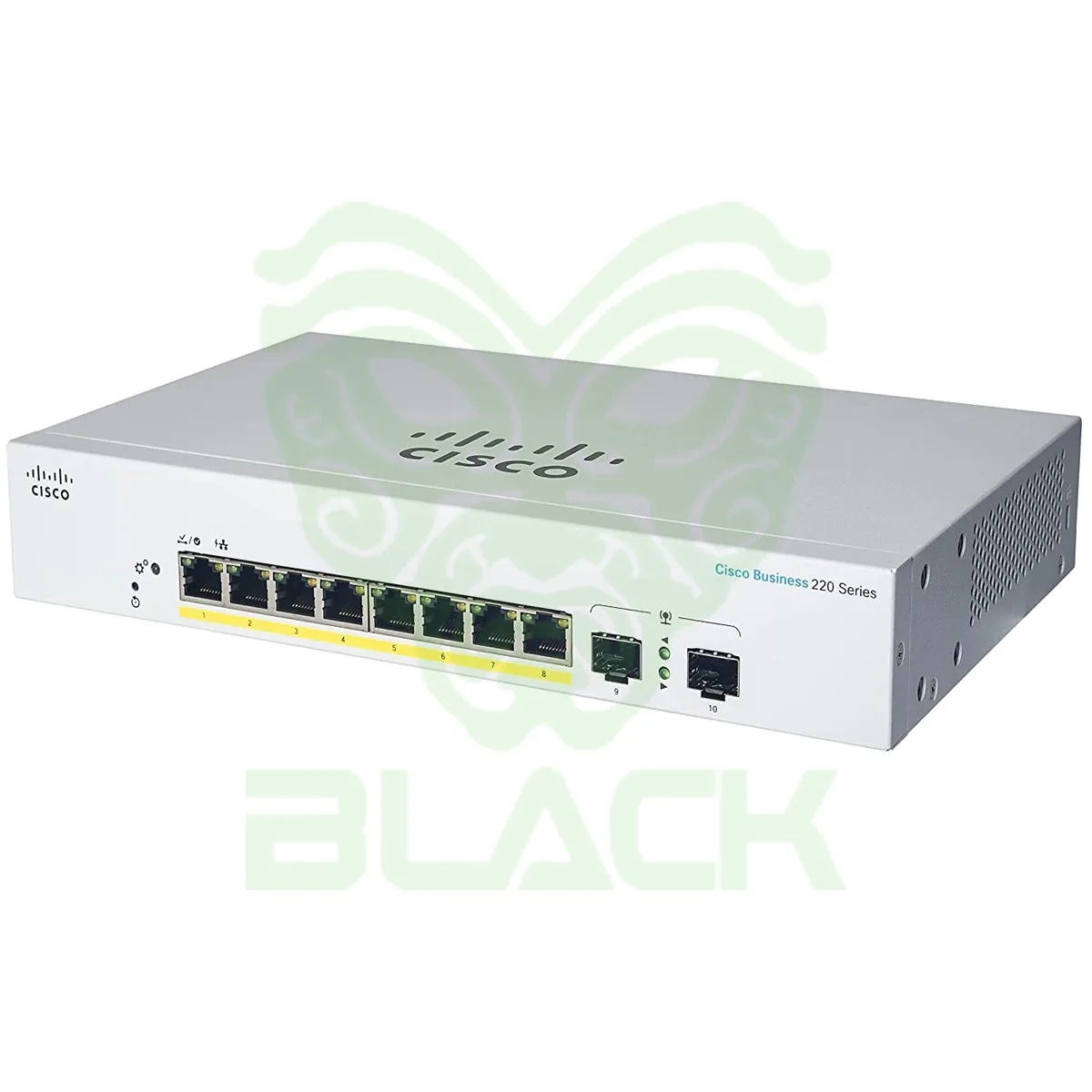 SWITCH CISCO CBS220-8P-E-2G 8 PUERTOS GIGABIT POE + 2 SFP
