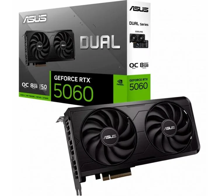 VGA 8GB RTX 5060 ASUS TUF GAMING OC GDDR7