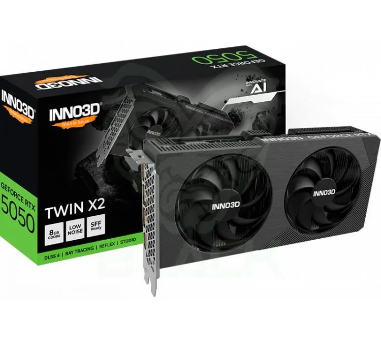 PLACA DE VIDEO INNO3D GEFORCE RTX 5050 8GB GDDR6 TWIN X2