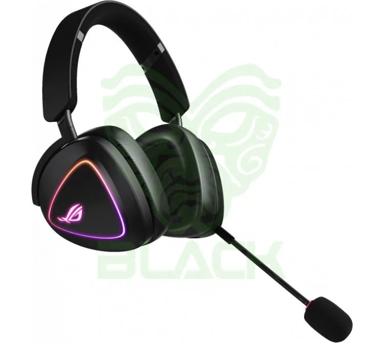 AURICULARES ASUS ROG A701 DELTA II WIRELESS 2.4GHZ BLUETOOTH ROG SPEEDNOVA AURASYNC RGB BLACK 110HS