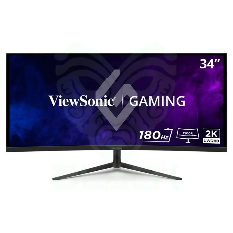 MONITOR 34" GAMER CURVO ERGONÓMICO VIEWSONIC VX3418C-2K