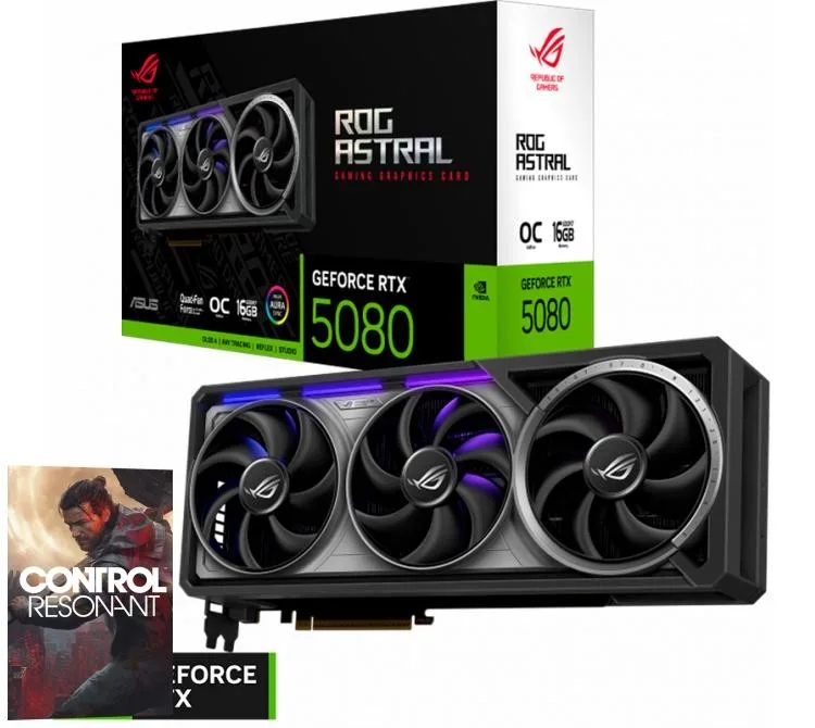 ASUS GEFORCE RTX 5080 ROG ASTRAL OC EDITION 16G
