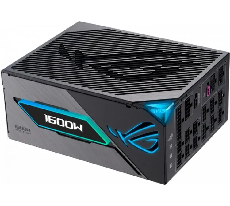 FUENTE 1600W ASUS 80 PLUS ROG THOR 1600T3 TITANIUM