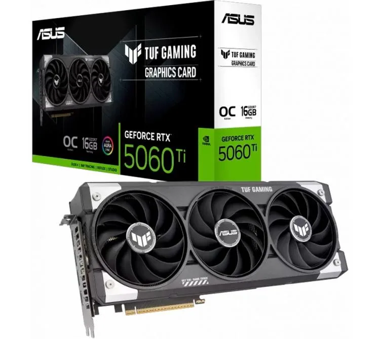 VGA 16GB RTX 5060 TI ASUS TUF GAMING OC GDDR7