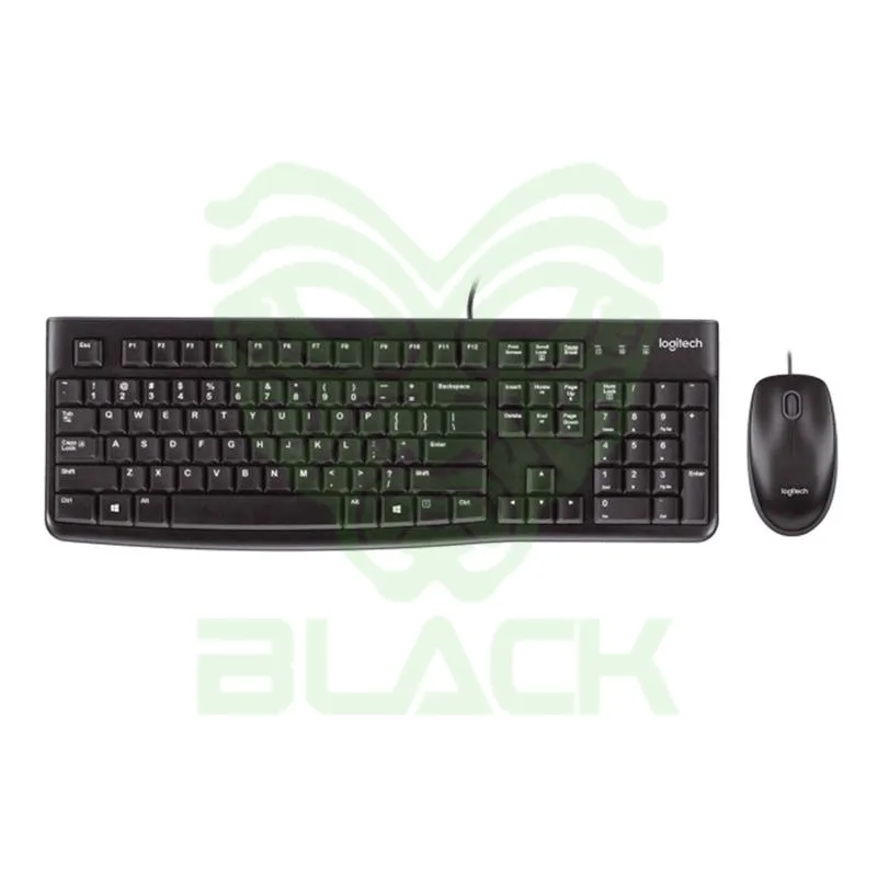 COMBO TECLADO MOUSE USB LOGITECH MK120