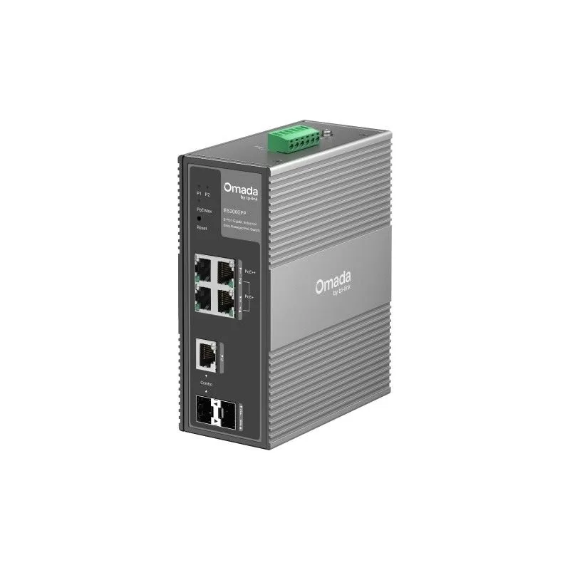 Tp-link Ies206gpp Switch Gestionado Gigabit Ethernet (10/100/1000) Energía Sobre Ethernet (poe) Negro