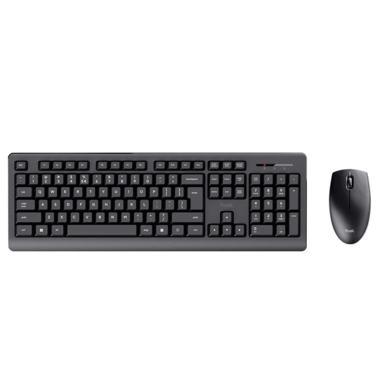 Teclado Trust Kit Y Mouse Trust Primo Negro 25433 — foto 2