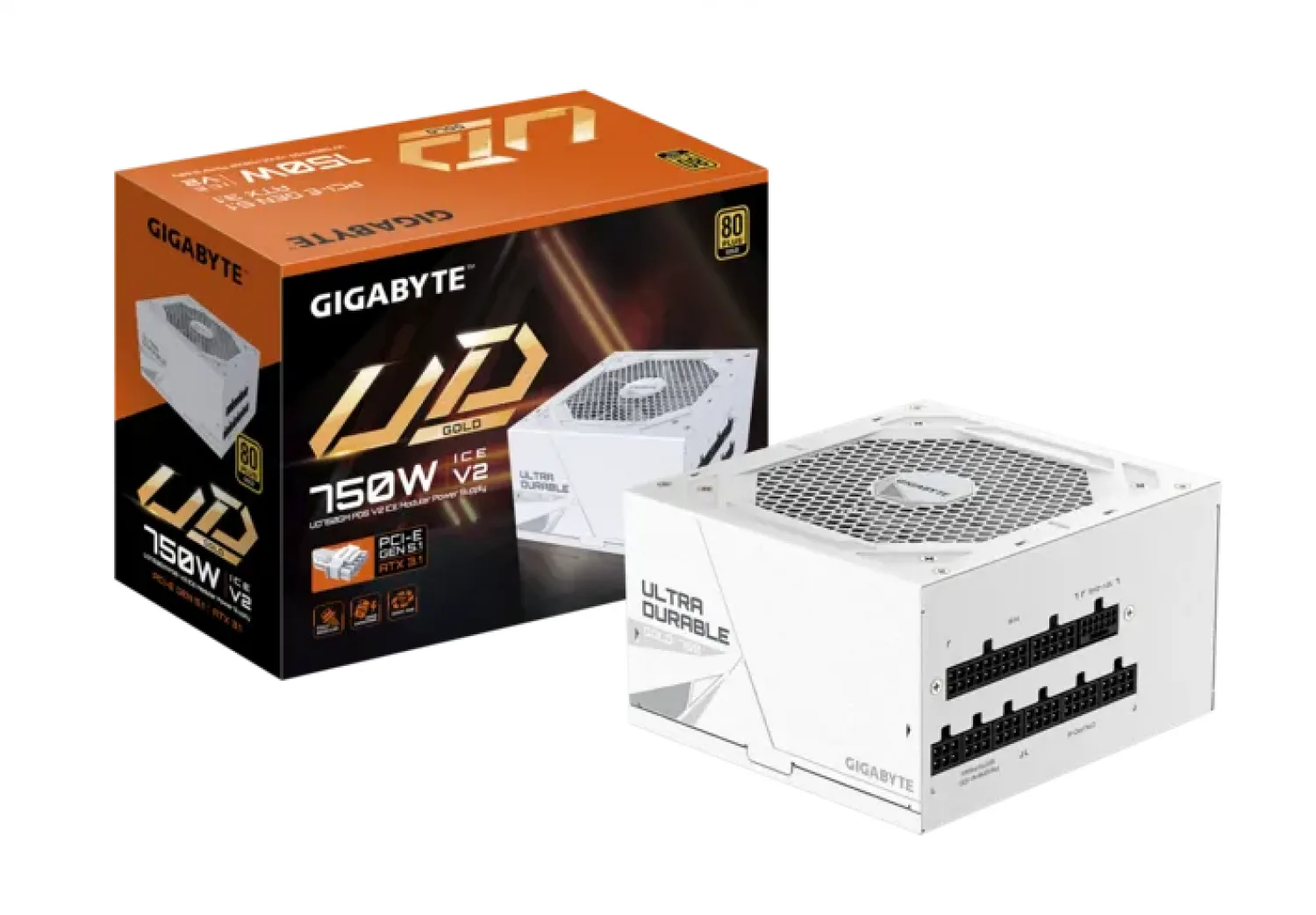 Fuente 750w Gigabyte Pg5 Ice 80+ Modular Gold — foto 2