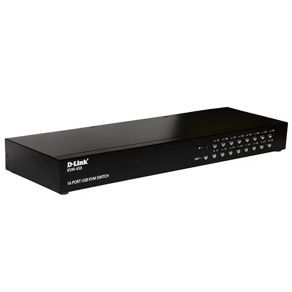 KVM SWITCH 16 PUERTOS USB DLINK ADMINISTRABLE