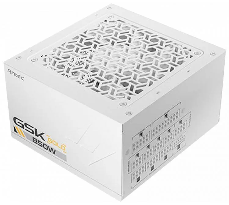 FUENTE 850W ANTEC 80+ GOLD FULL MODULAR ATX 3.1 PCIE 5.1 GSK850 WHITE AR