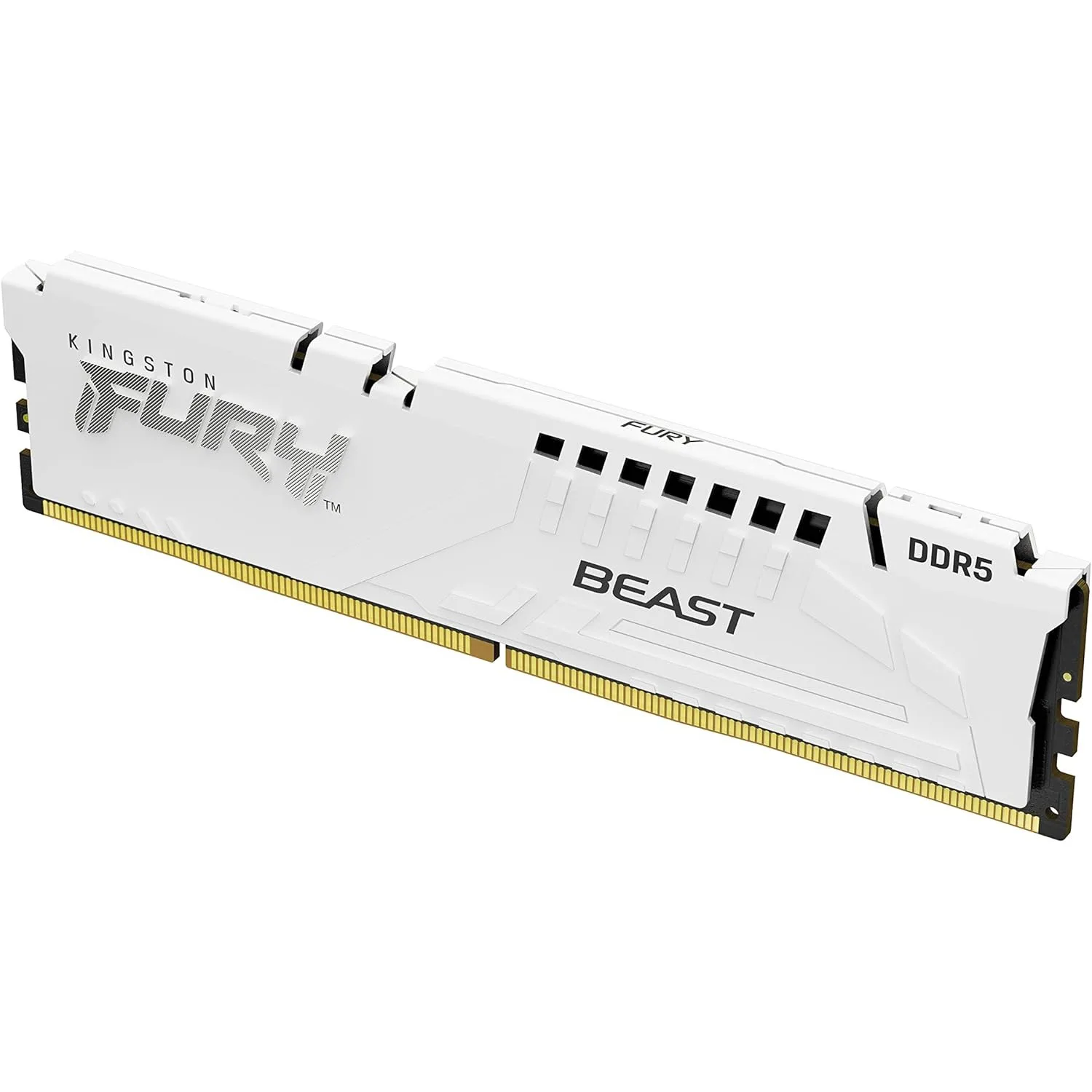 MEMORIA DDR5 16GB 6400MHZ KINGSTON FURY BEAST WHITE EXPO PARA PC