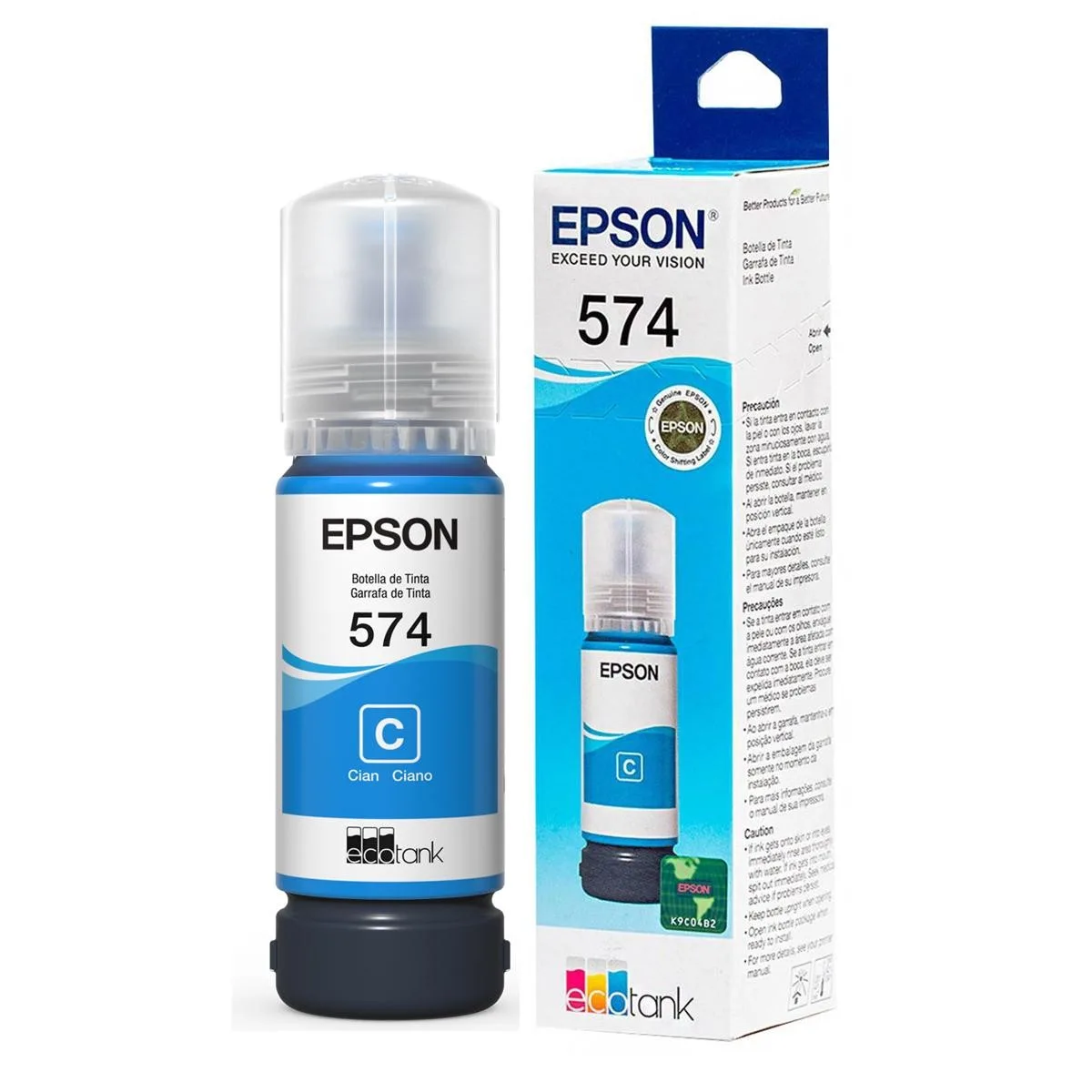 BOTELLA EPSON T574220-AL CIAN