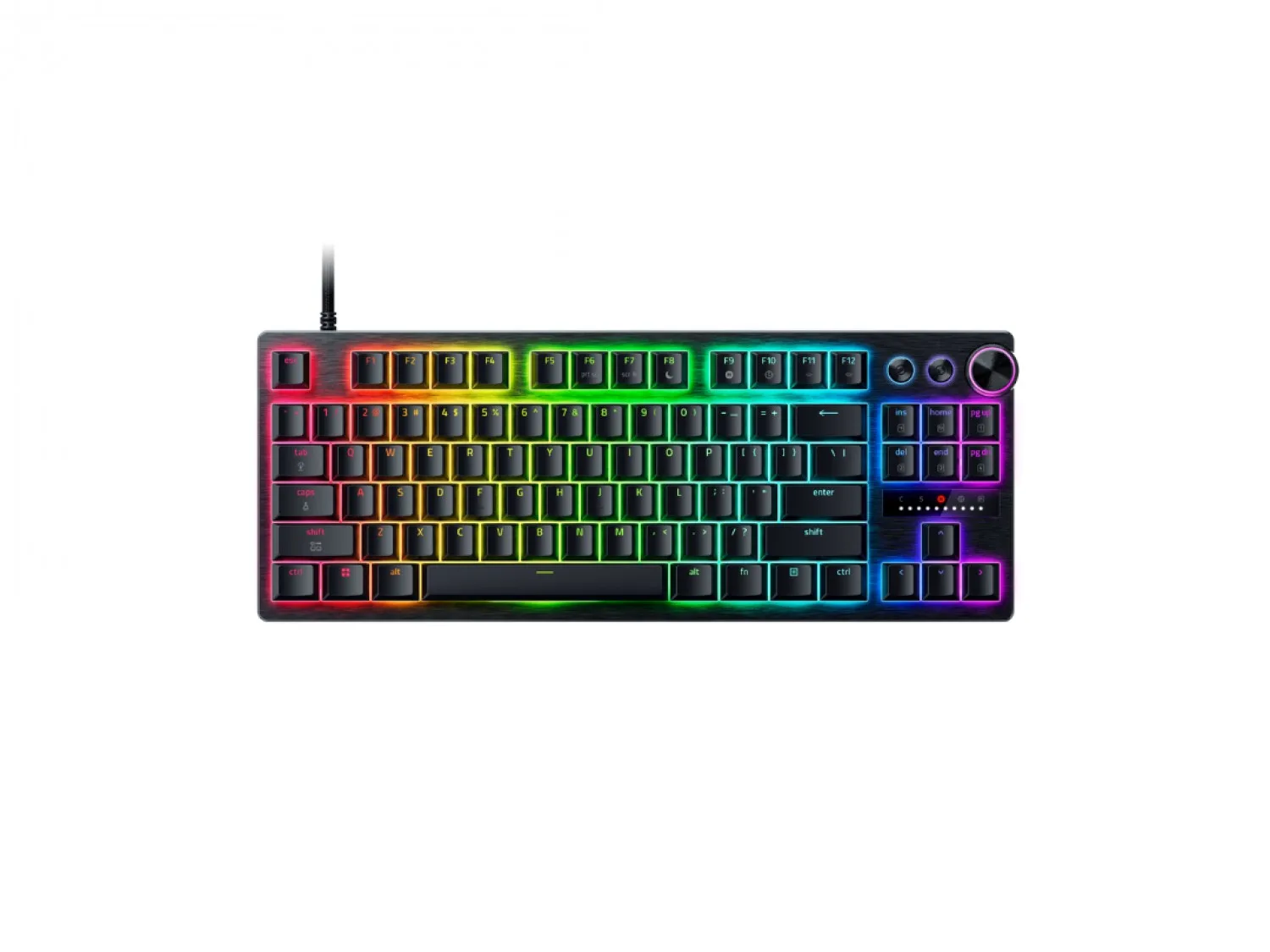 TECLADO RAZER HUNTSMAN V3 PRO LOW PROFILE 8KHZ TKL