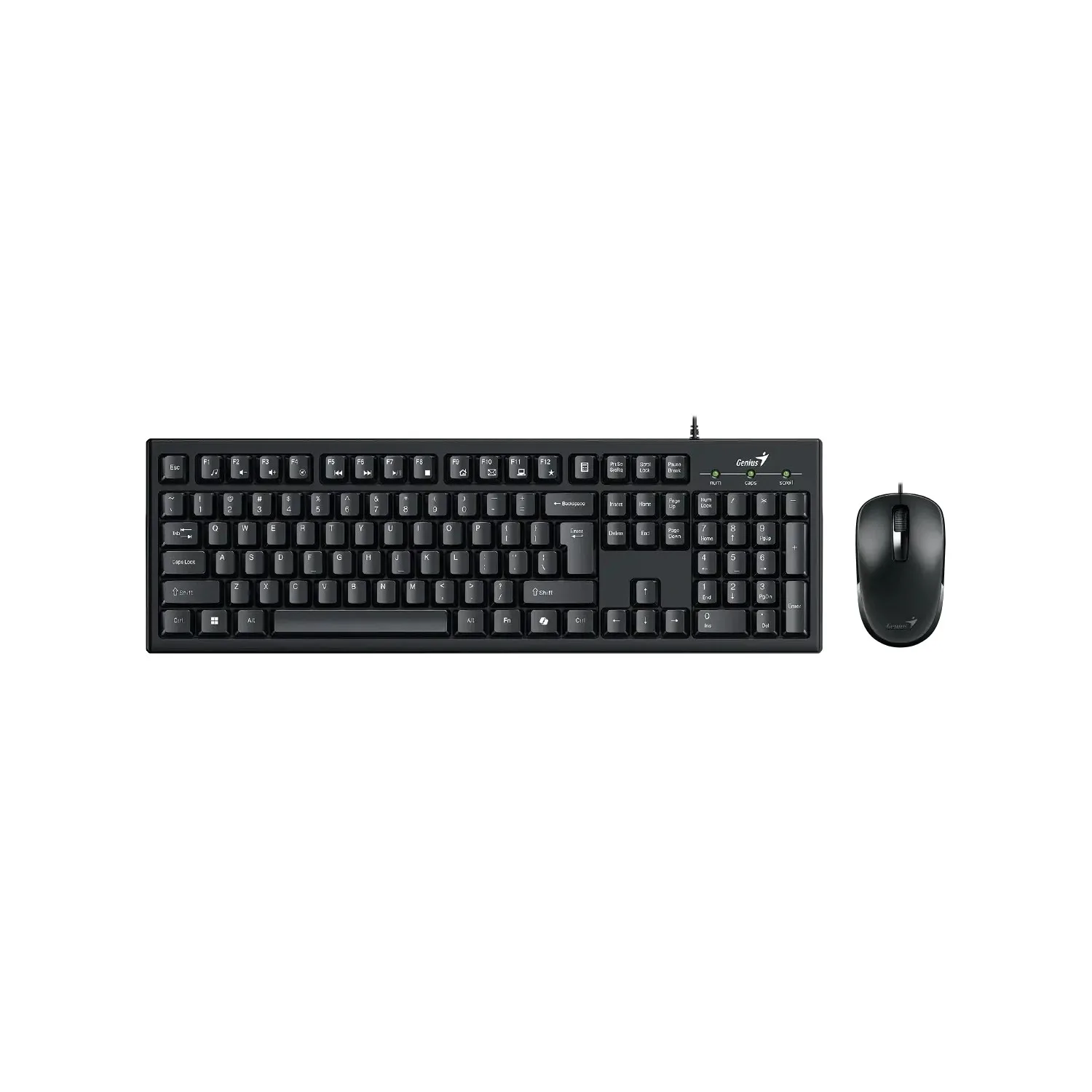 Teclado + Mouse Combo USB Genius KM-100SE Black — foto 2