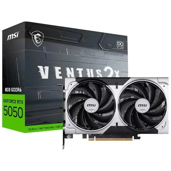PLACA DE VIDEO RTX 5050 8GB MSI VENTUS 2X OC