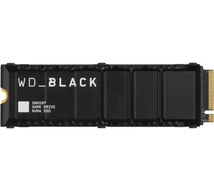 Disco M.2 Nvme 4TB Western Digital Black Sn850p /S Heatsink 7300MB PCIE Gen4x4