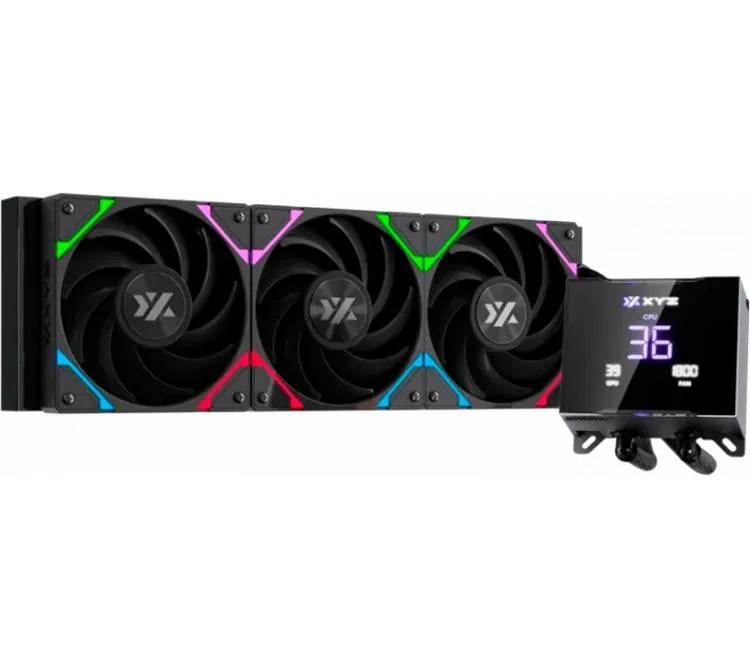 Water Cooler Xyz Cooler Hydrotemp Display 360mm Lcd ARGB Black