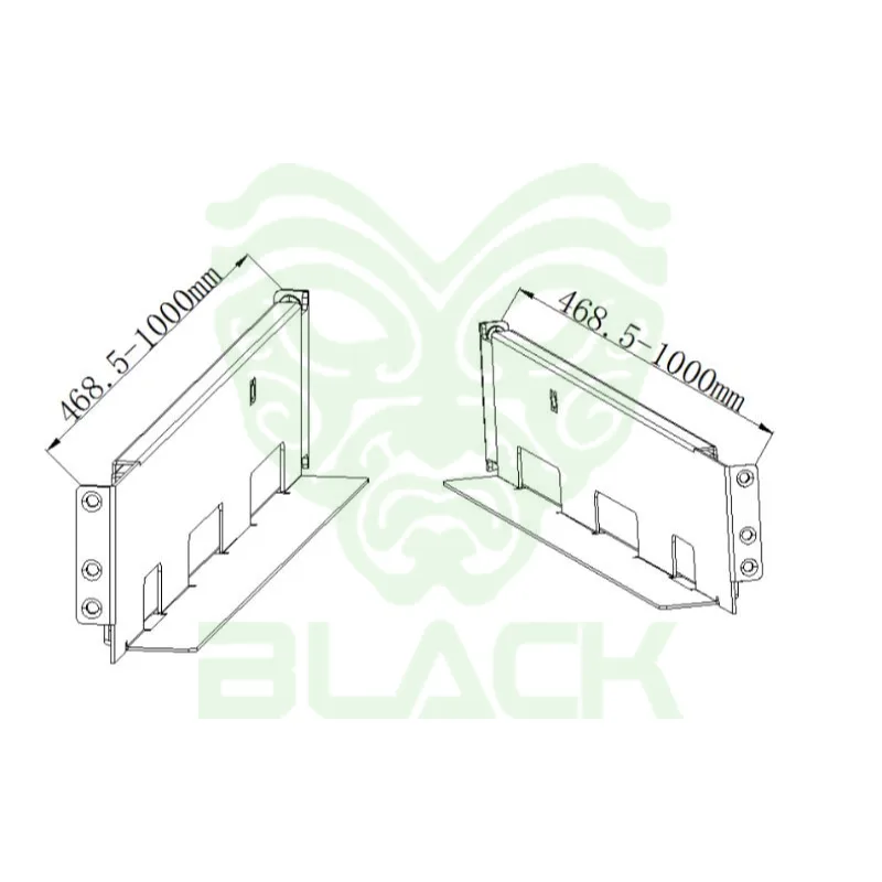 Ups Rack Slide Accesorio De Instalación En Rack