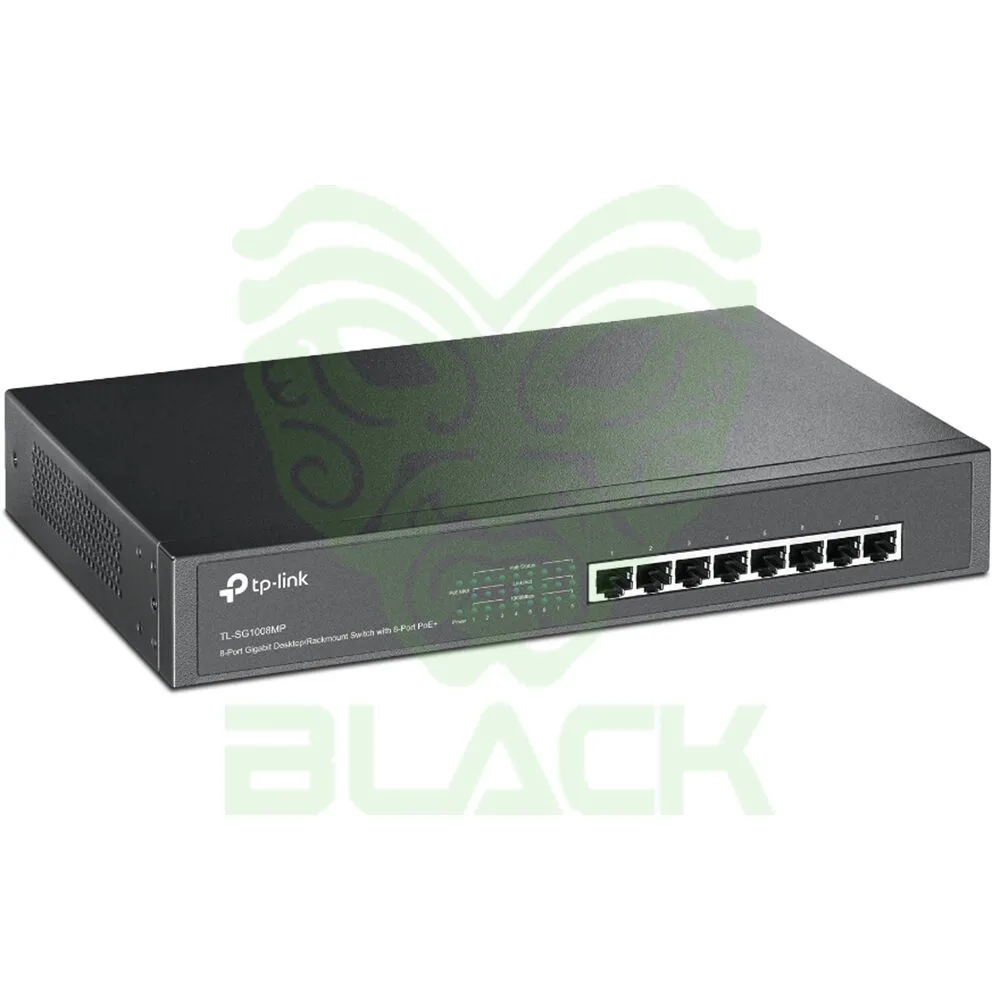 Switch Tp Link 8 Puertos 10/100/1000 Poe+ Rackeable