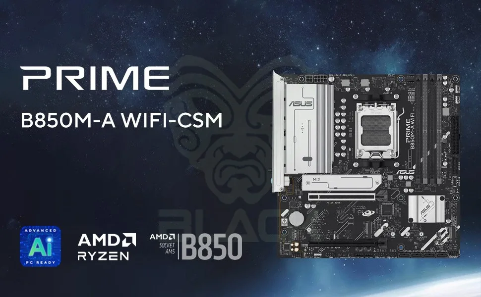 ASUS (socket Am5) Prime B850M-A WIFI