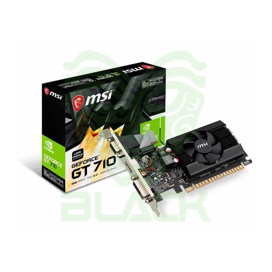 PLACA DE VIDEO MSI NVIDIA GEFORCE GEFORCE GT 710 2GD3 LP