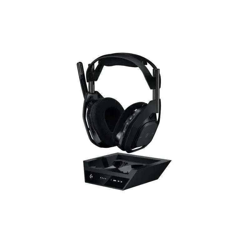 Auricular Inalámbrica + Base, Logitech Astro A50 X Negro — foto 2