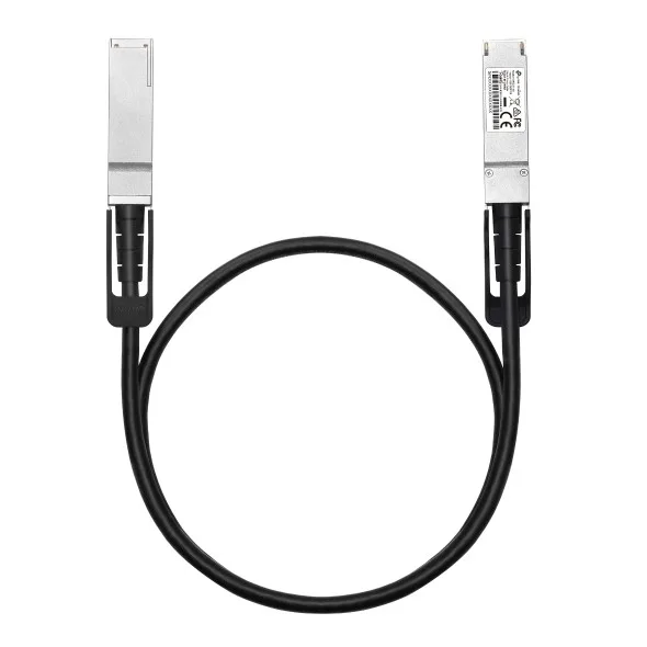Tp-link Omada SM9220-1M Cable De Fibra Óptica E Infiniband Qsfp28 Twinax Negro