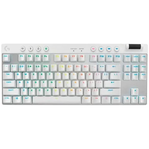 Teclado Logitech G915 X Tkl White Wireless 2.4GHz - BT