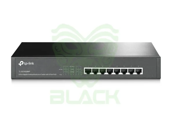 Switch Tp Link 8 Puertos 10/100/1000 Poe+ Rackeable