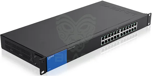 24 Port Gigabit Switch Metalic