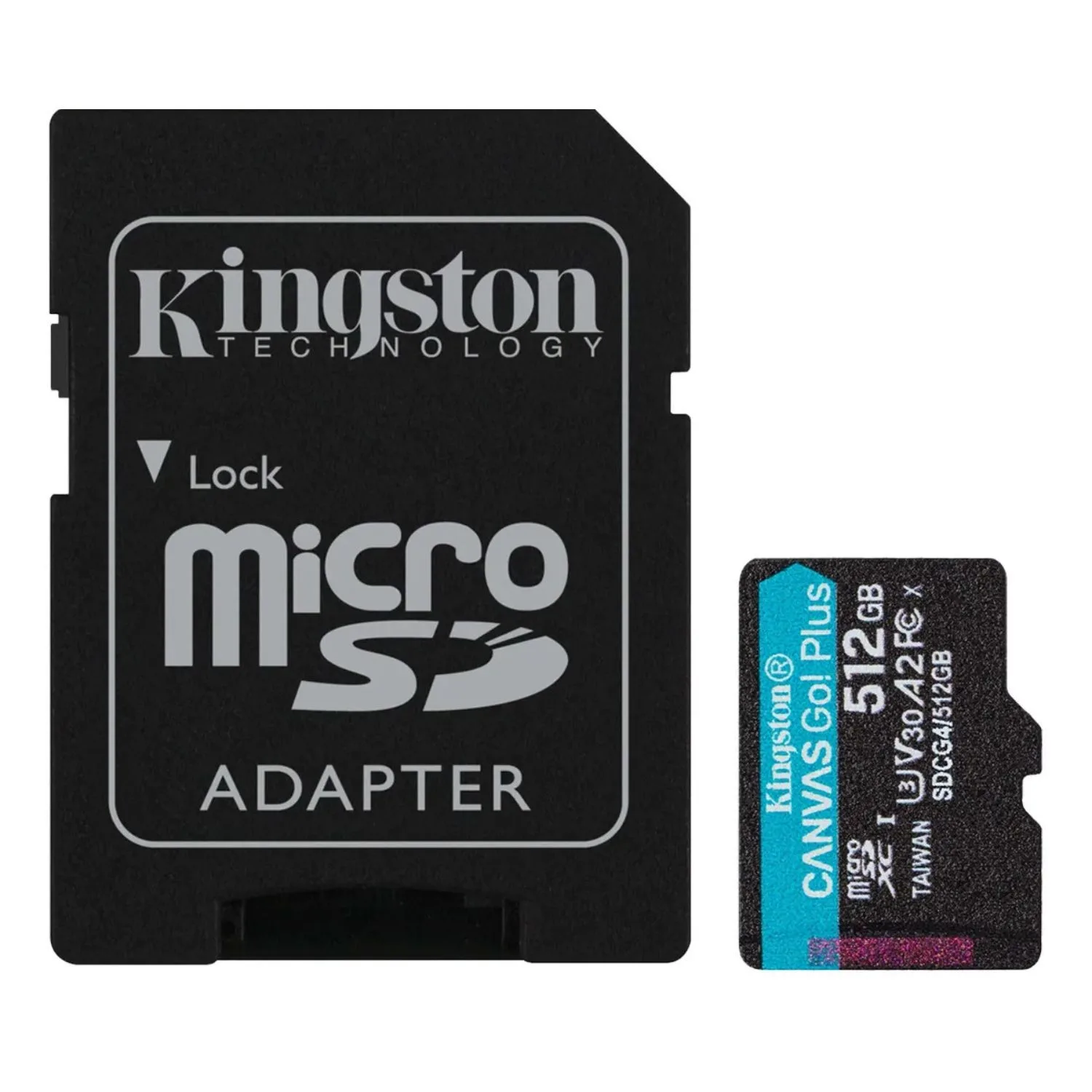 TARJETA DE MEMORIA MICROSD 512GB KINGSTON CANVAS GO PLUS