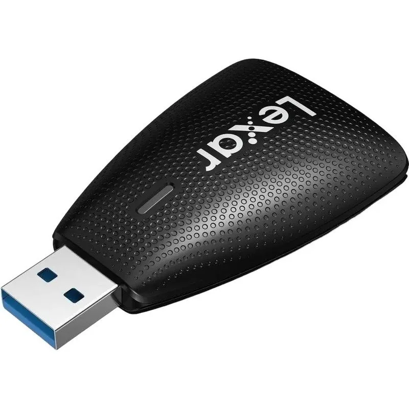 LECTOR DE TARJETA LEXAR 2 EN 1 COMPATIBLE CON USB 3.1 - 2.0