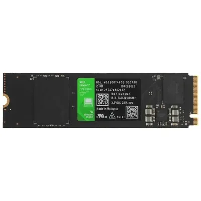 Disco Solido SSD M.2 Wd 2TB Green Sn3000 5000MB/S Nvme Pci-e Gen4 X4