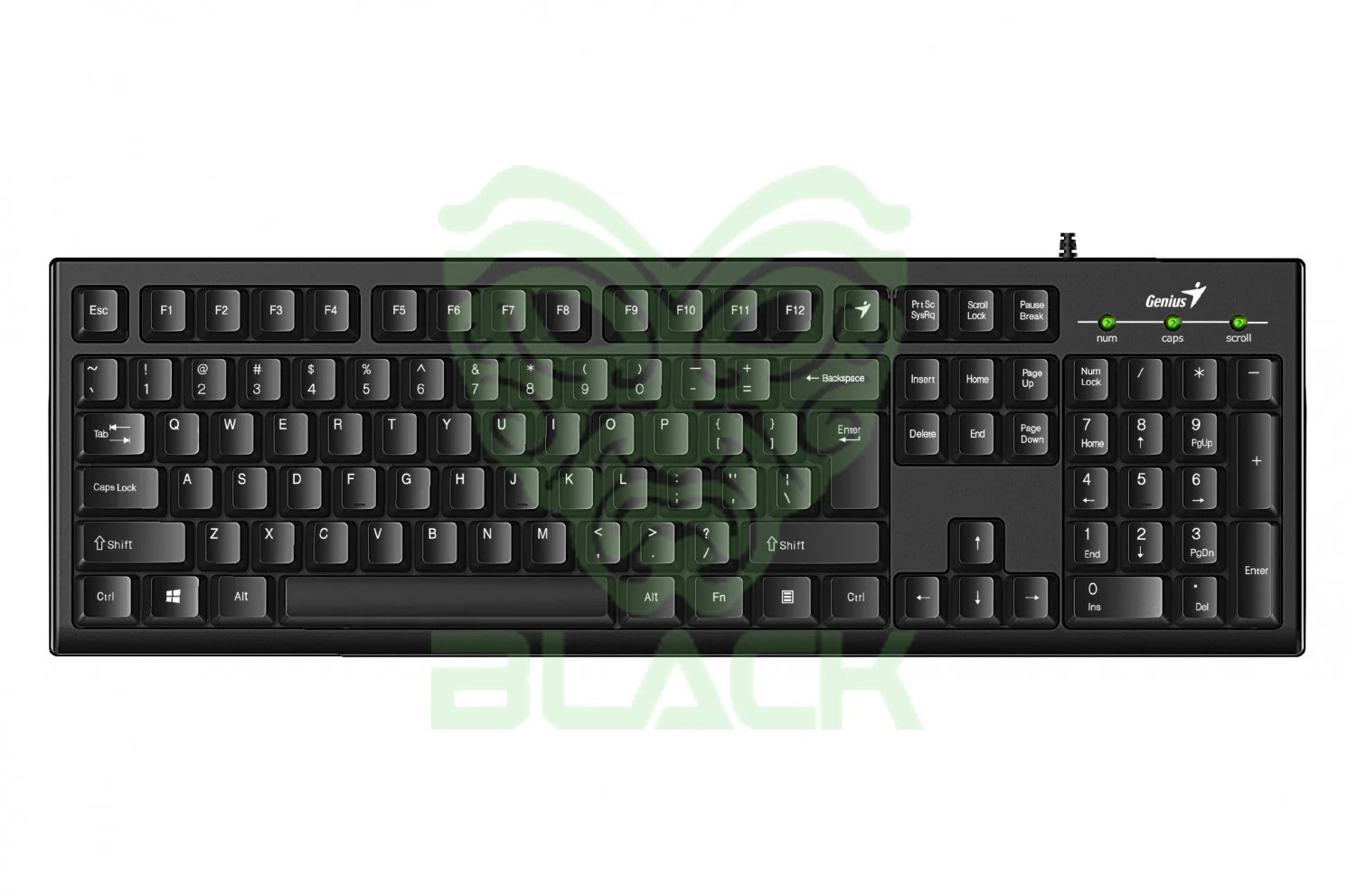 TECLADO GENIUS KB-100 SMART USB BLACK