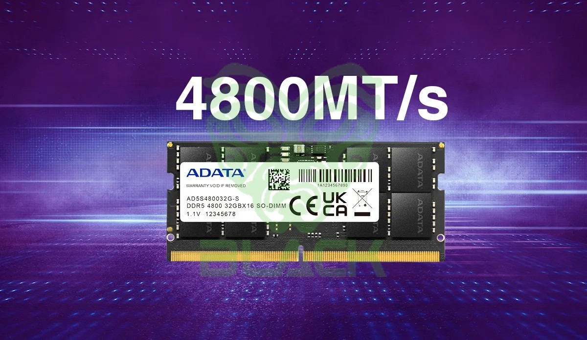 ADATA UDIMM 8GB DDR5 4800MHZ