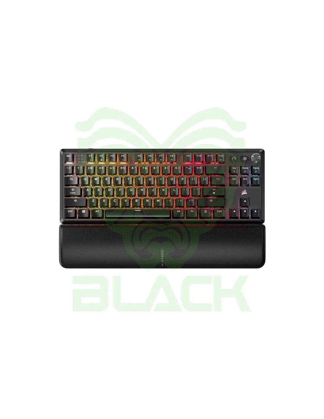 Teclado Mecánico Inalámbrico Corsair K70 Core Tkl Wireless Switch Mlx Red Black (us) C/Apoya Muñecas