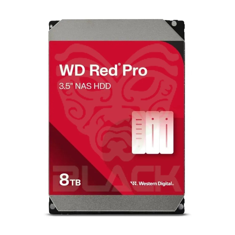 DISCO RIGIDO INTERNO HDD WESTERN DIGITAL WD RED PRO NAS 8 TB WD6006FFBX