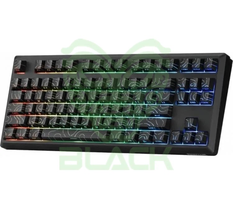TECLADO MECANICO REDRAGON URANUS K737 PRO TKL WIRELESS 2.4GHZ BLUETOOTH 5.0 SWITCH SILKY FROST