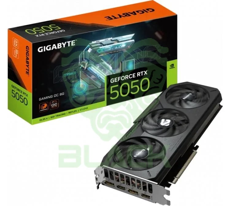 PLACA DE VIDEO GIGABYTE GEFORCE RTX 5050 8GB GAMING OC