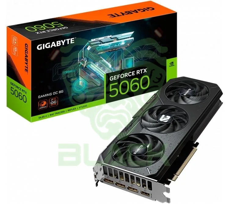 PLACA DE VIDEO GIGABYTE GEFORCE RTX 5060 8GB GDDR7 GAMING OC