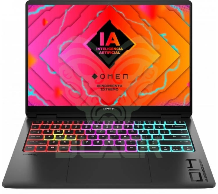 NOTEBOOK GAMER HP OMEN 14 14" INTEL CORE ULTRA 9 185H 32GB DDR5 SSD 2TB RTX 4070 8GB WIN11 BLACK 14-FA0004LA