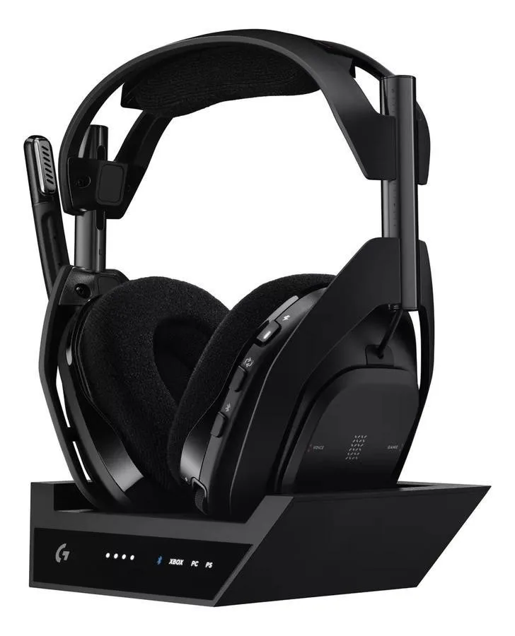 Auricular Inalámbrica + Base, Logitech Astro A50 X Negro