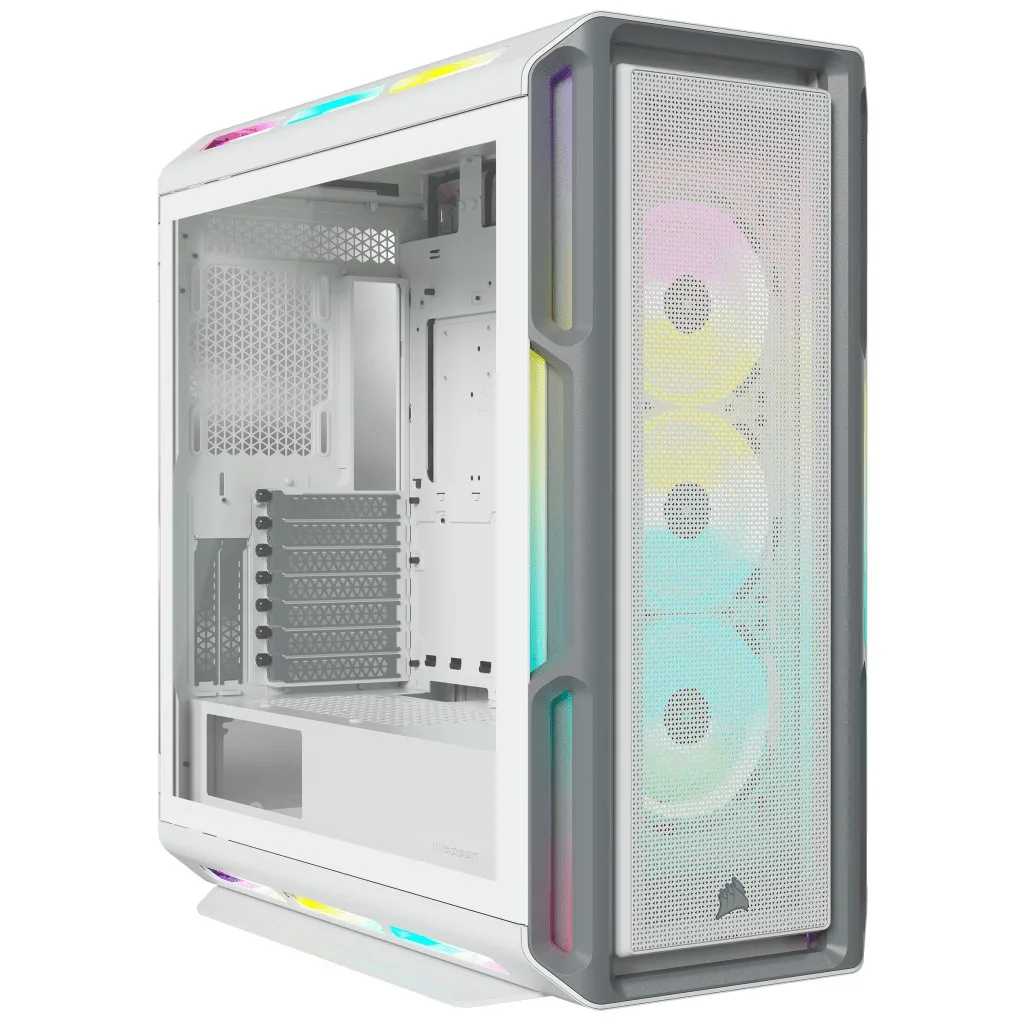 GABINETE CORSAIR 5000T ICUE ATX WHITE