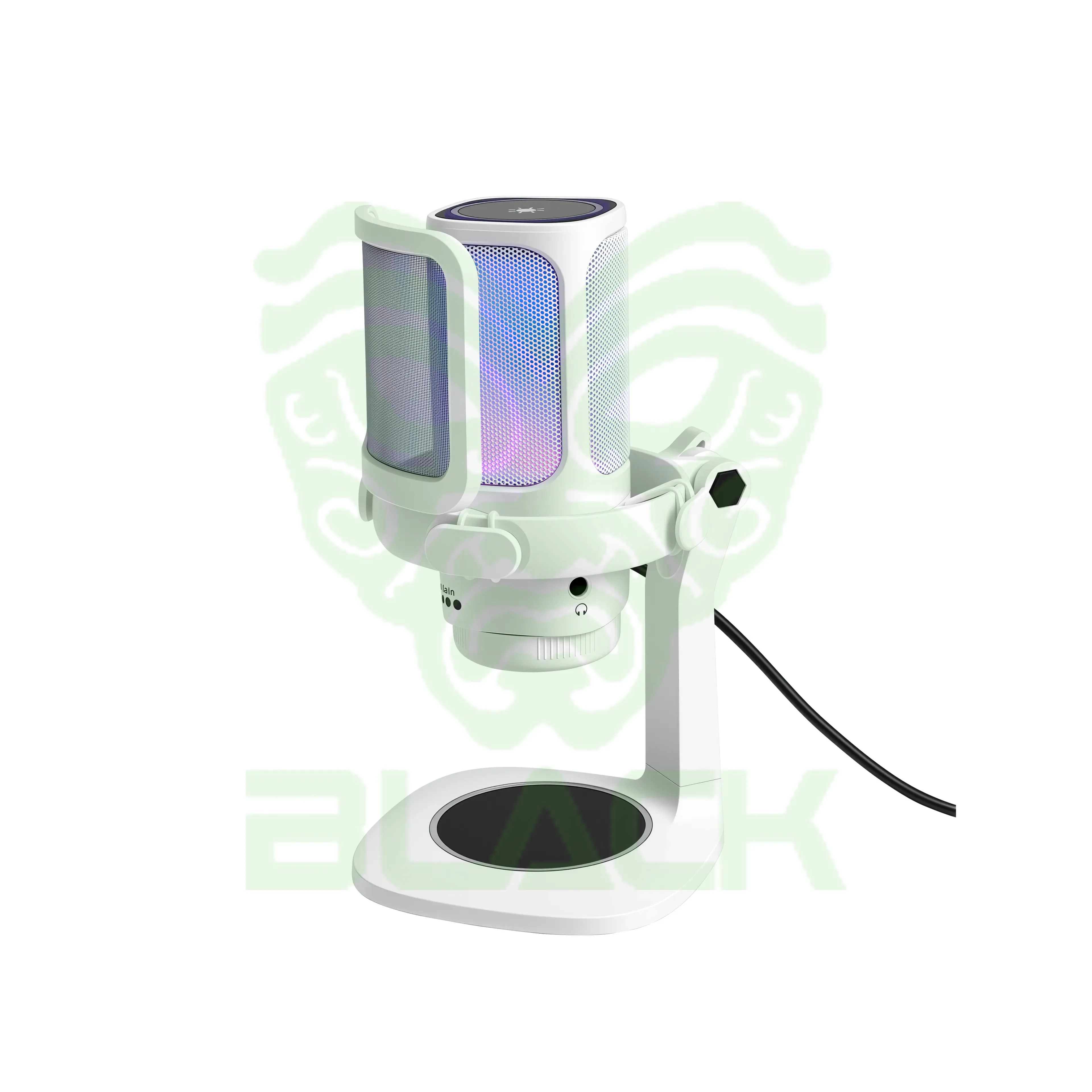 Microfono Raptor Vox RGB USB P/Streaming