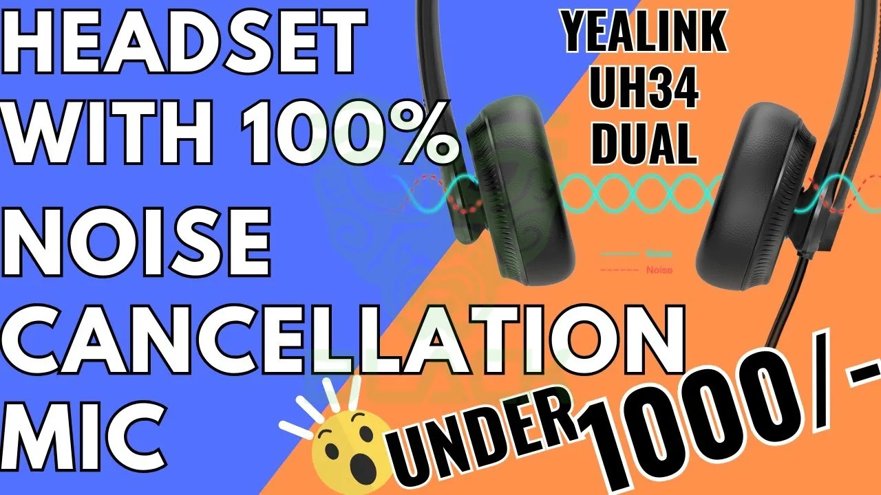 Yealink Headset USB Hd Dual (teams)