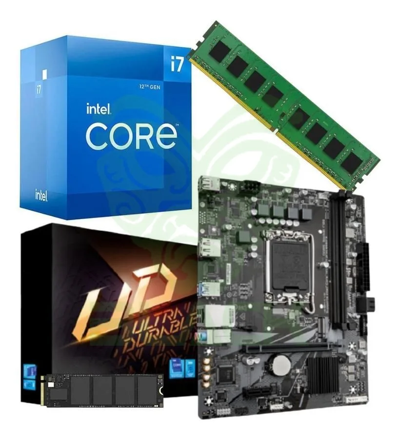 Combo Ecovision INTEL i7 12700 + 8GB + 240GB