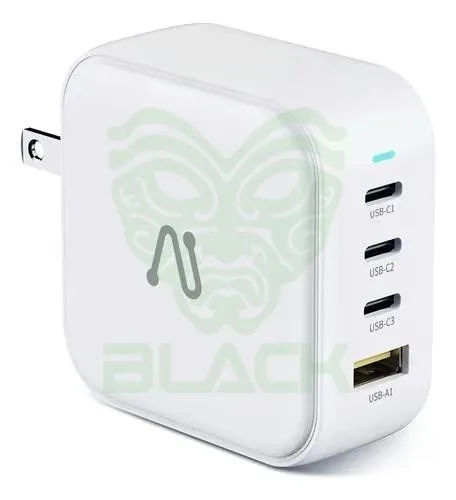 CARGADOR DE PARED MEGA 100W BLANCO C/CABLE